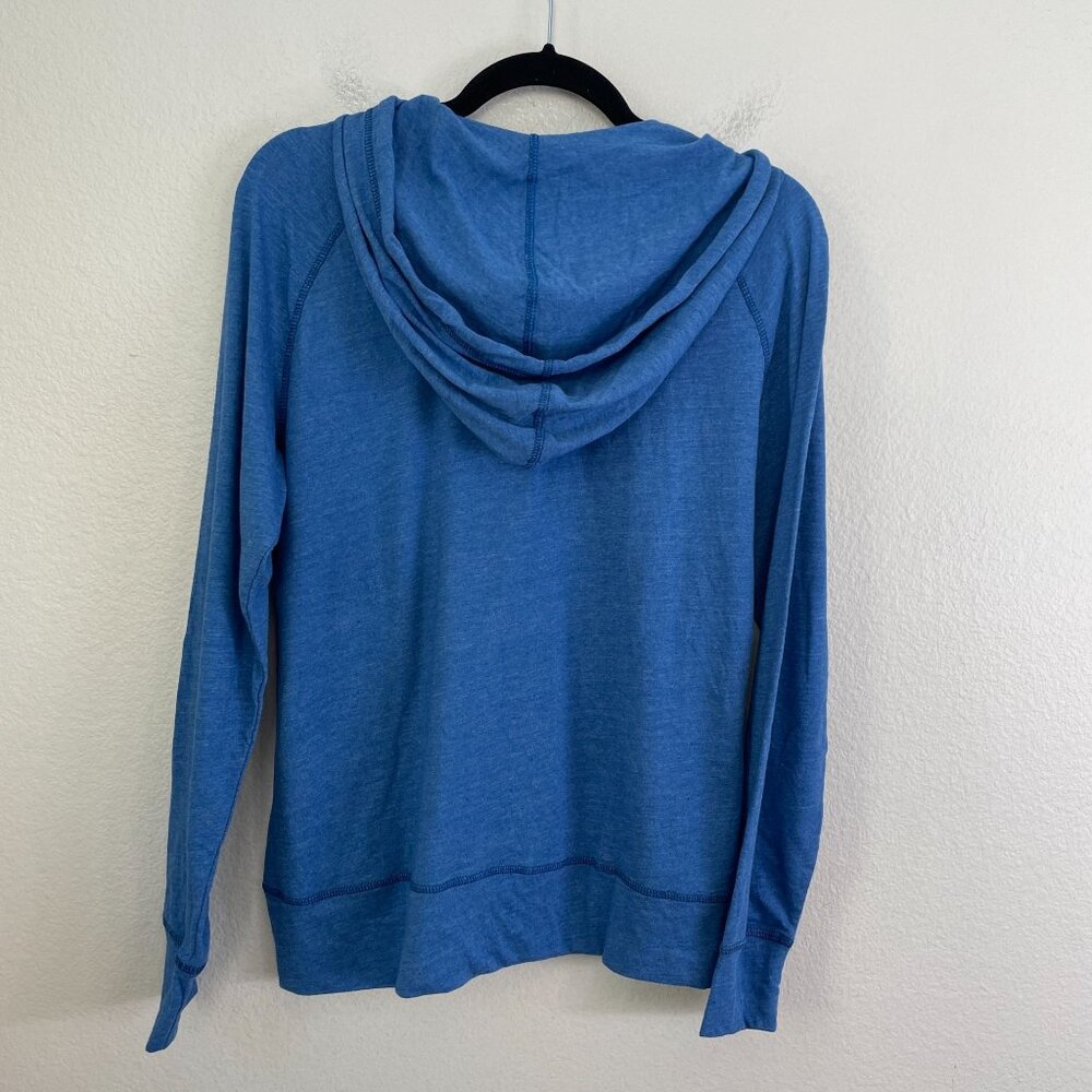 NEW American Giant Womens Medium Blue Lightweight Full Zip Essential Blue Jacket - Picture 11 of 11